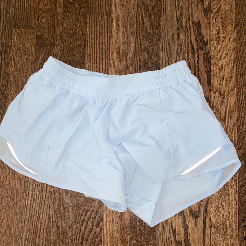 RARE Periwinkle Hotty Hot Lululemon Shorts